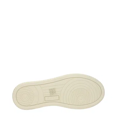 Autry Sneakers Dallas Donna Pelle Bianco/bianco