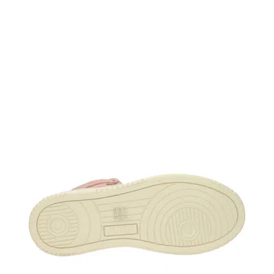 Autry High-top Leather Sneakers With Perforated Toe Box