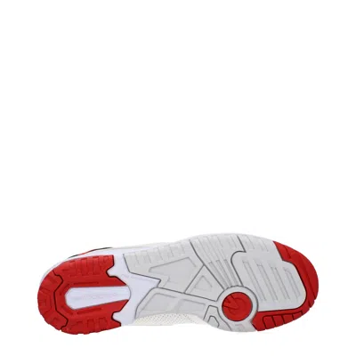 New Balance Premium Leather Sneakers Round Toe