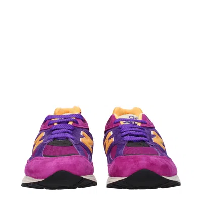New Balance Fabric And Suede Low Top Sneakers
