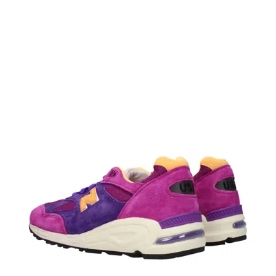 New Balance Fabric And Suede Low Top Sneakers