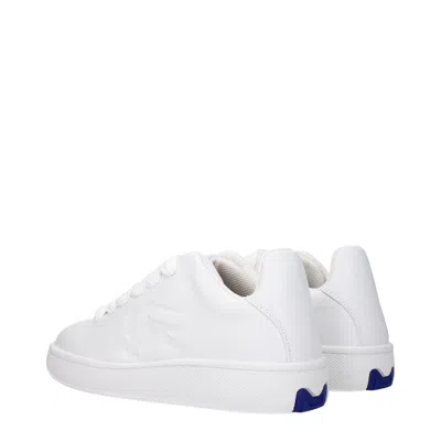 Burberry Women Box Sneaker In Leather