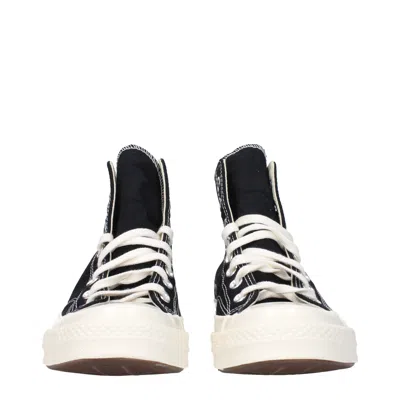 Comme Des Garcon Comme Des Garçon Men's Converse Sneakers Fabric Black/red
