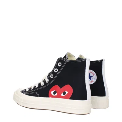 Comme Des Garcon Comme Des Garçon Men's Converse Sneakers Fabric Black/red