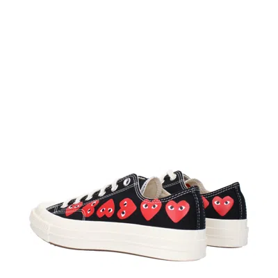 Comme Des Garcon Comme Des Garçon Men's Converse Sneakers Fabric Black/red