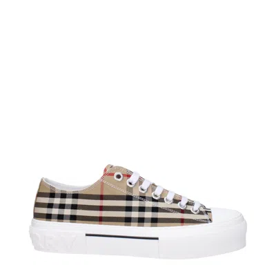Burberry Women Vintage Check Cotton Sneakers