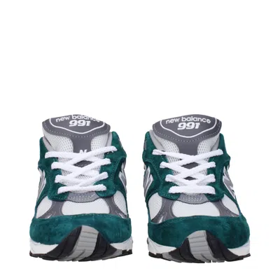 New Balance 991 Woman Sneakers Deep Jade Size 8 Soft Leather