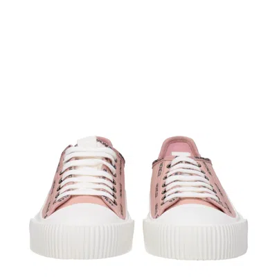 Moncler Glisserie Logo Canvas Low-top Sneakers