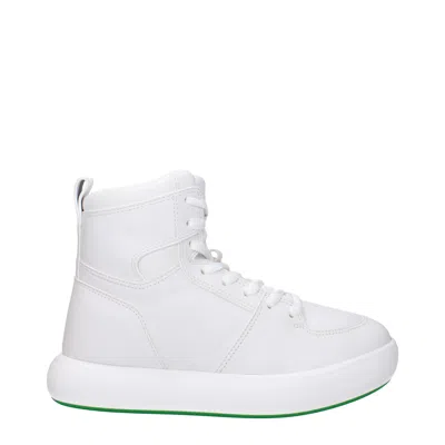 Bottega Veneta Logo High-top Leisure Sports Shoes