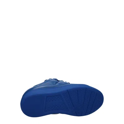 Lanvin Sneakers Curb Xl Men Leather Blue