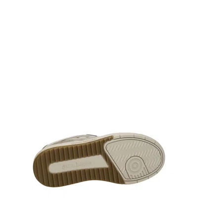 Palm Angels Off-white & Beige University Sneakers
