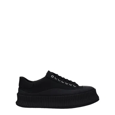 Jil Sander Leather Low-top Sneakers
