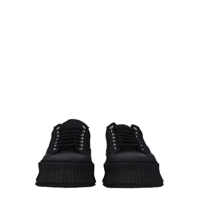 Jil Sander Leather Low-top Sneakers