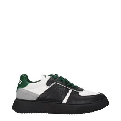 Cesare Paciotti Sneakers 4us Men Leather Black/quartz