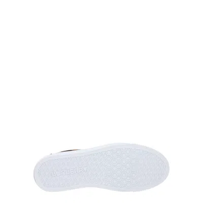 Burberry Sneakers Women Fabric Beige/black