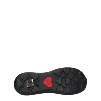 Love Moschino Sneakers Woman Fabric Black