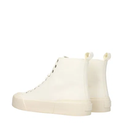 Jil Sander High-top Lace-up Sneakers