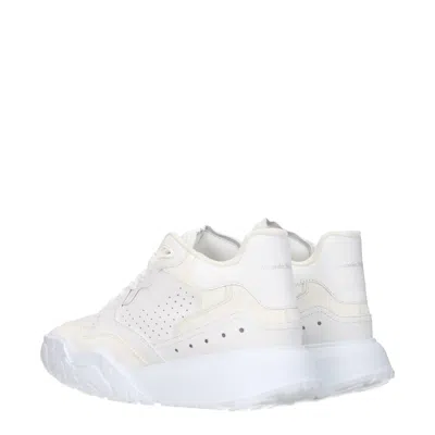 Alexander Mcqueen Court Sneakers -  - Leather - Grey