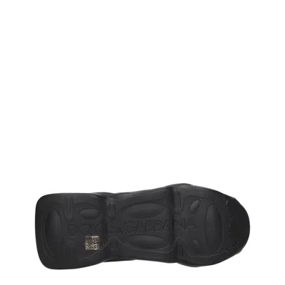 Dolce & Gabbana Dolce&gabbana Sneakers Wave Men Fabric Black