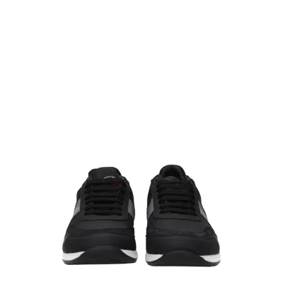 Paul E Shark Paul And Shark Sneakers Men Leather Black