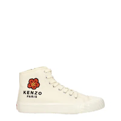 Kenzo High-top Canvas Sneakers
