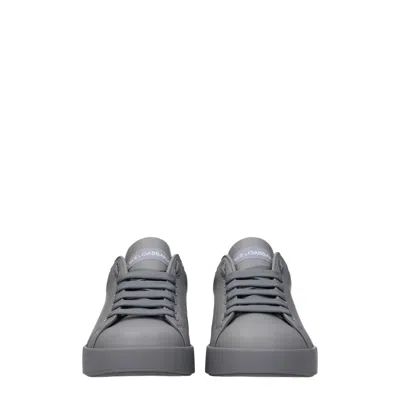 Dolce & Gabbana Dolce&gabbana Sneakers Men Skin Gray/anthracite