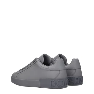 Dolce & Gabbana Dolce&gabbana Sneakers Men Skin Gray/anthracite