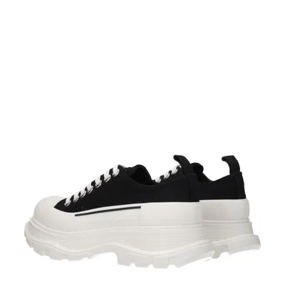Alexander Mcqueen Alexander Mc Queen Black/white Tread Slick Shoes