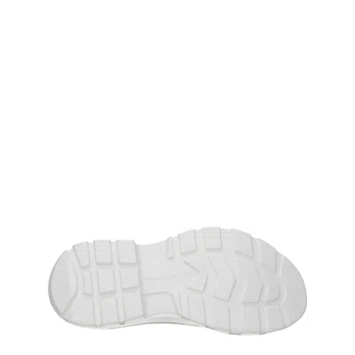 Alexander Mcqueen Sneakers Tread Slick Uomo Tessuto Bianco