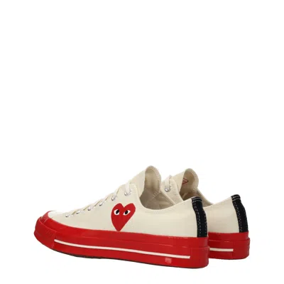Comme Des Garcon Comme Des Garçon Converse Sneakers Men Fabric Beige