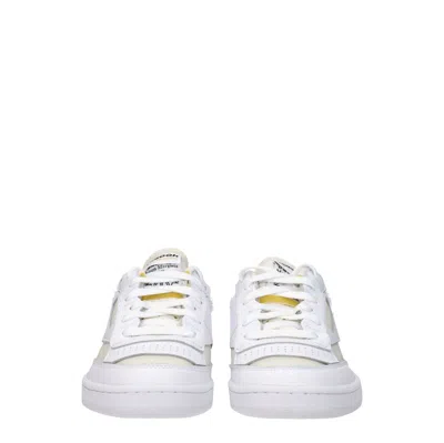 Maison Margiela Sneakers Reebok Memory Of Men Leather White