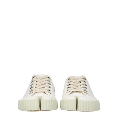 Maison Margiela Sneakers Men Fabric White