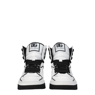 Dolce & Gabbana Dolce&gabbana Sneakers Men Leather White/black