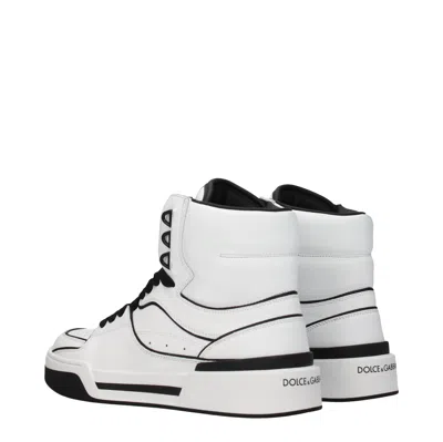 Dolce & Gabbana Dolce&gabbana Sneakers Men Leather White/black