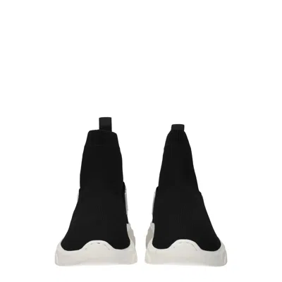 Love Moschino Sneakers Woman Fabric Black
