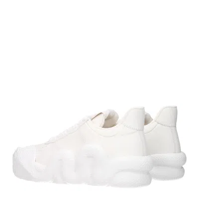 Giuseppe Zanotti Man Sneakers White Size 10 Soft Leather