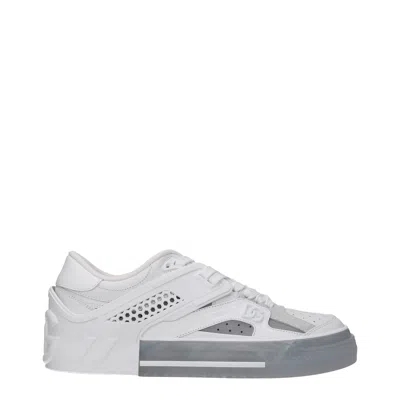 Dolce & Gabbana Dolce&gabbana Sneakers Men Leather White/silver