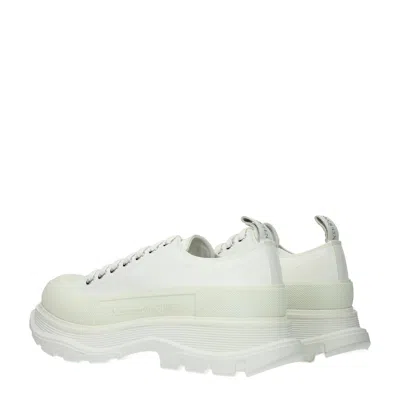 Alexander Mcqueen Sneakers Tread Slick Uomo Tessuto Bianco