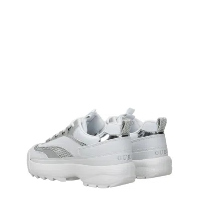 Guess Sneakers Women Polyurethane White/silver