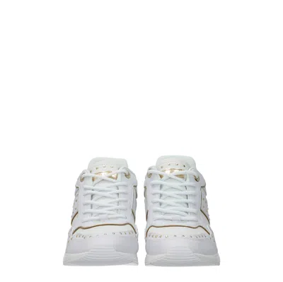 Guess Sneakers Women Polyurethane White/gold