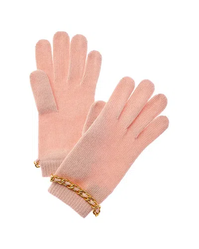 Portolano Cashmere Gloves In Pink