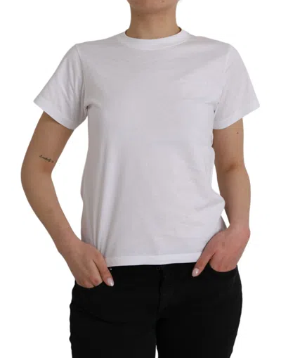 Pre-owned Balenciaga White Cotton Crew Neck Short Sleeves Women's T-shirt ()
