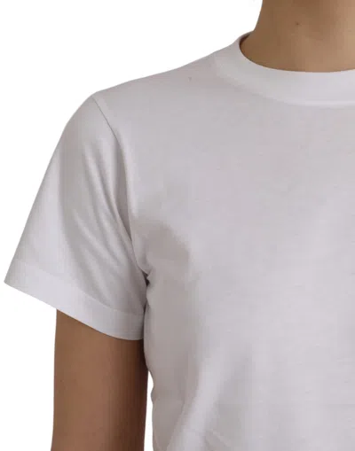 Pre-owned Balenciaga White Cotton Crew Neck Short Sleeves Women's T-shirt ()