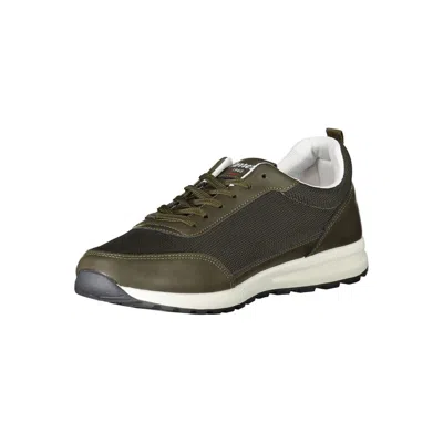 Carrera Green Polyester Sneaker In Green