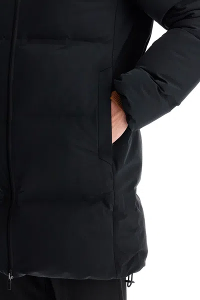 Herno Laminar New Impact Midi Down Jacket With In Black