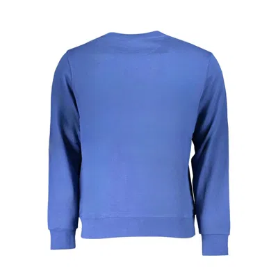North Sails Blue Cotton Sweater In Blue