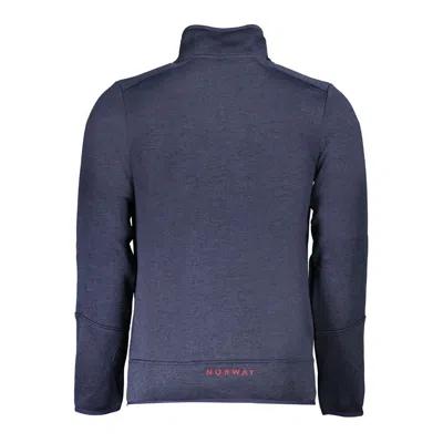 Norway 1963 Blue Polyester Men Sweater In Blue