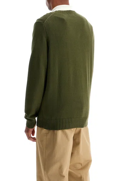 Polo Ralph Lauren Cotton Knit Pullover Sweater In Green