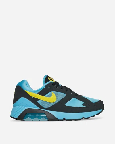 Nike Man Sneakers Azure Size 9 Textile Fibers In Multicolor