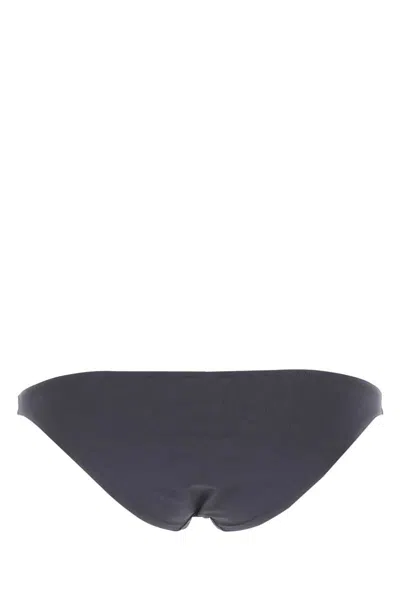 Eres Brick Stretch Nylon Bikini Bottom In Black